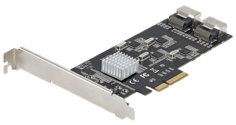 8 Port PCI-Ex 6Gbps SATA Expansion Card