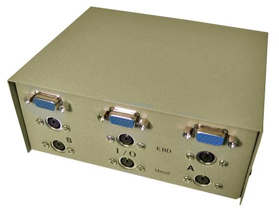 4 Port SVGA + PS/2 Switch Box