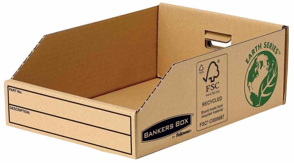 FELLOWES - 204x104x306mm Earth Series Bankers Box Parts Bin