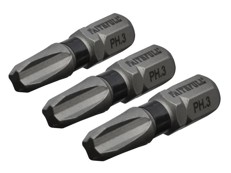 Impact Screwdriver Bits, Phillips