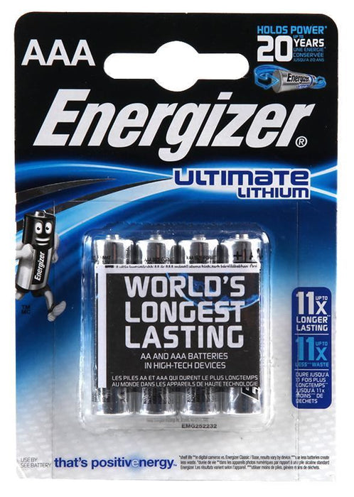 Ultimate Lithium AAA Batteries