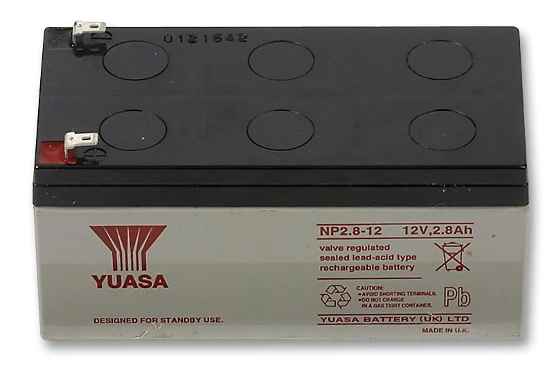 12V 2.8Ah NP Series Sealed Lead Acid Battery