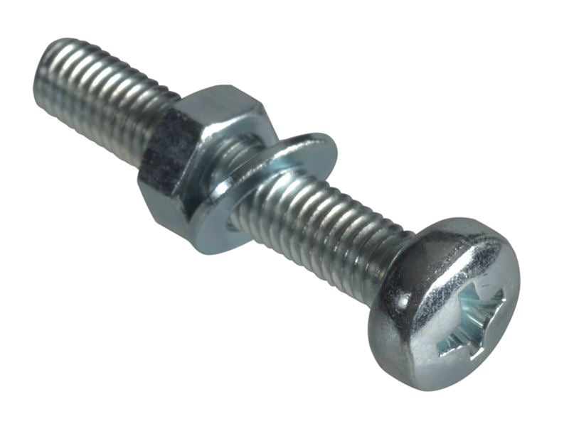 Machine Screws, Pozi, Pan Head, ZP