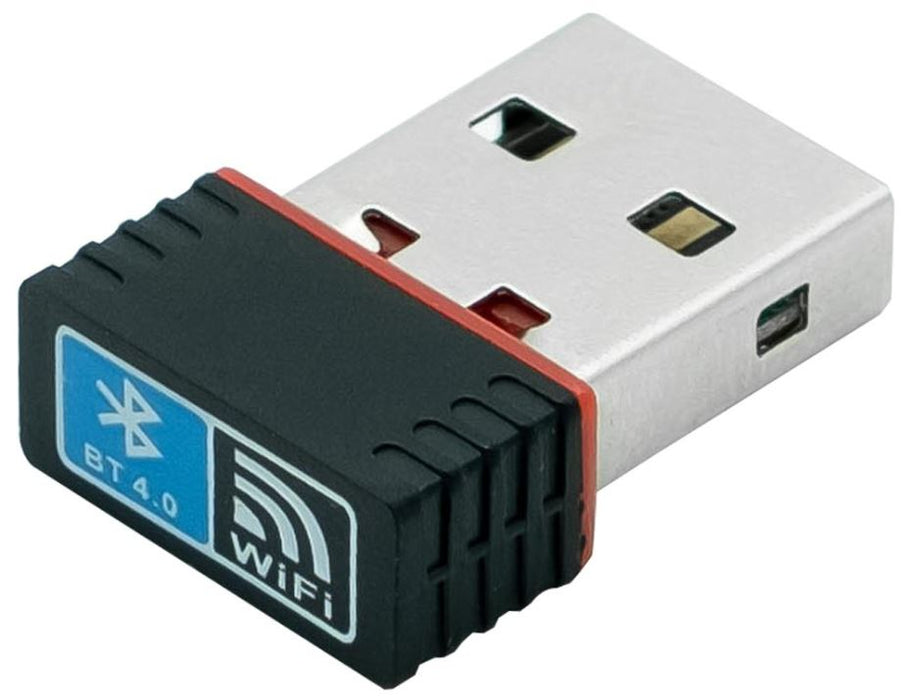 Dual Function Nano Bluetooth 4 & Wireless N150 WiFi USB Adaptor