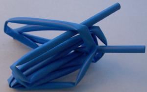 TE CONNECTIVITY Heat Shrink Tubing Blue 2:1 Shrink Ratio