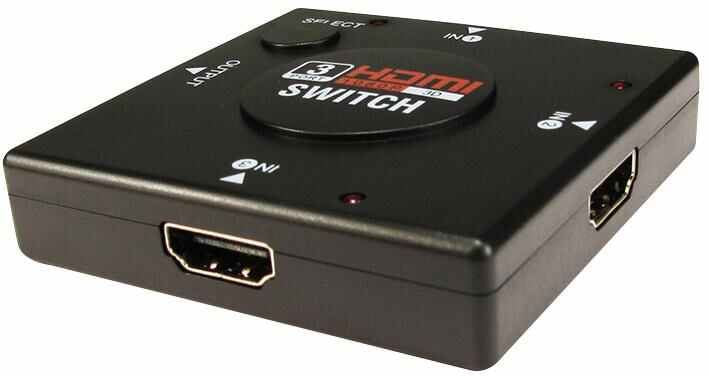 3 Way HDMI Auto Switch