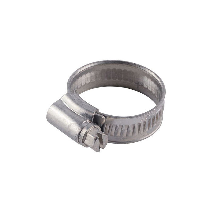 Worm Drive Screw Hose Clips - Stainless Steel. Various Sizes. Packs of 10