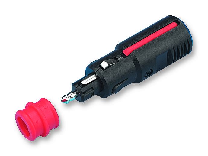 DIN ISO 4165 12V Cigarette Lighter Plug, Unfused 8A