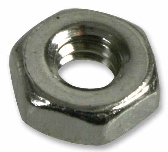 M3 Stainless Steel Full Nuts, 100 Pack