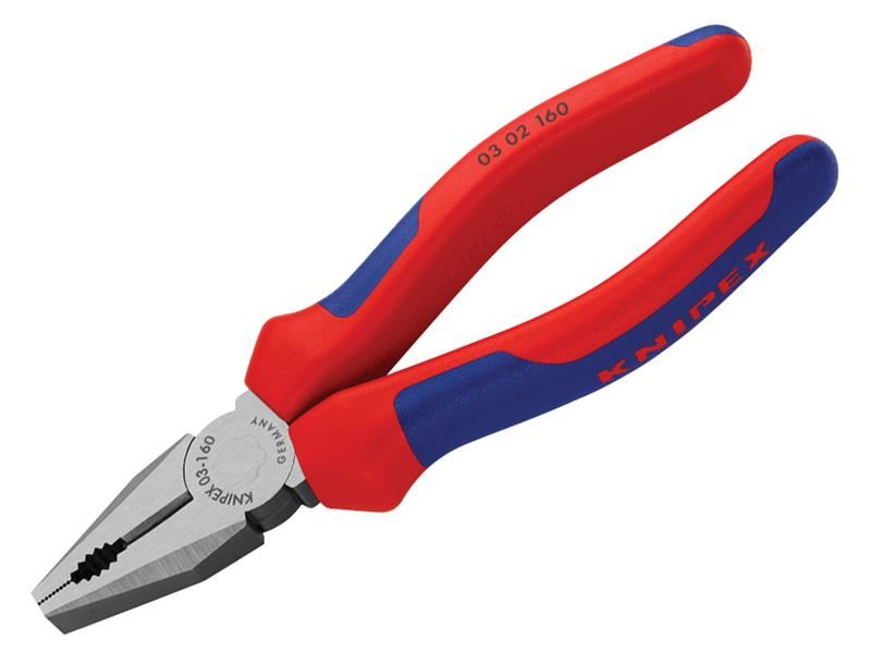 03 02 Series Combination Pliers, Multi-Component Grip