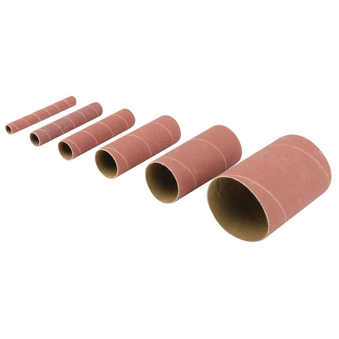 Aluminium Oxide Sanding Sleeves 6pce - TSS80G Sanding Sleeves 6pce 80G