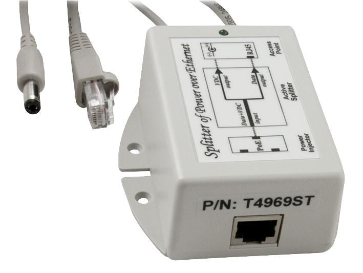 12W PoE Single DC Output Splitter 5vdc 2.4A