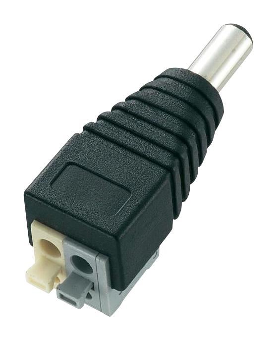 2.5mm DC Power Connector Plug To 2-Way Cable Terminal Adaptor