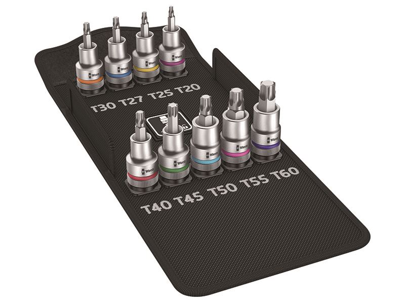8767 C TORX HF 1 Zyklop Bit-Socket Set of 9 1/2in Drive