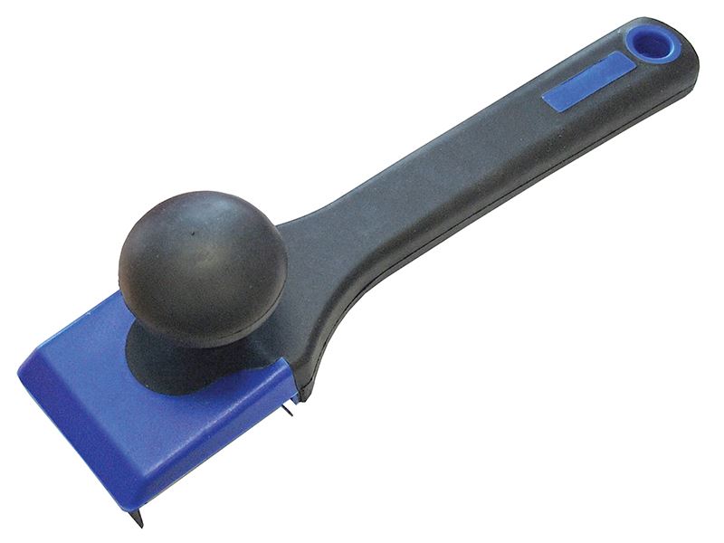 Soft-Grip Wood Scraper with 4-Sided Blade