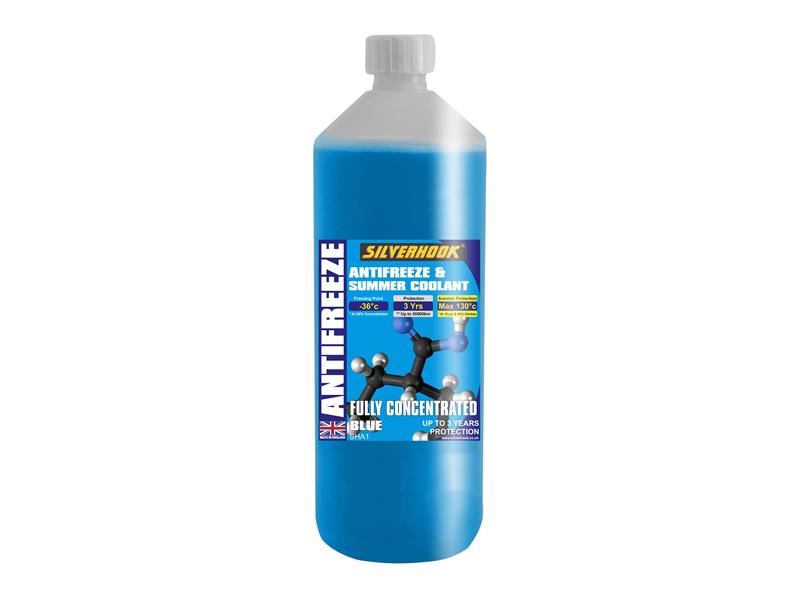 Fully Concentrated Antifreeze Blue 1 litre