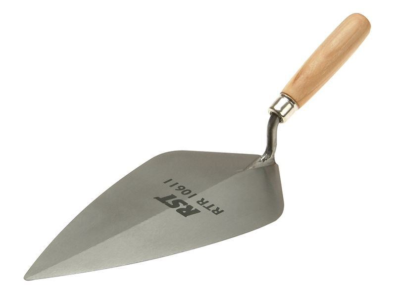 106 London Pattern Brick Trowels Wooden Handle