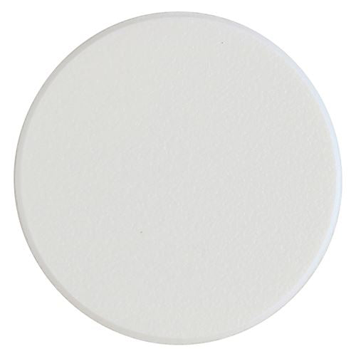 Adhesive Caps White Matt