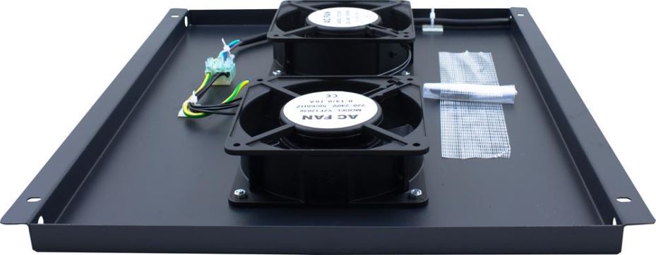 2 Way Fan Tray to Fit 600mm 19" Cabinet