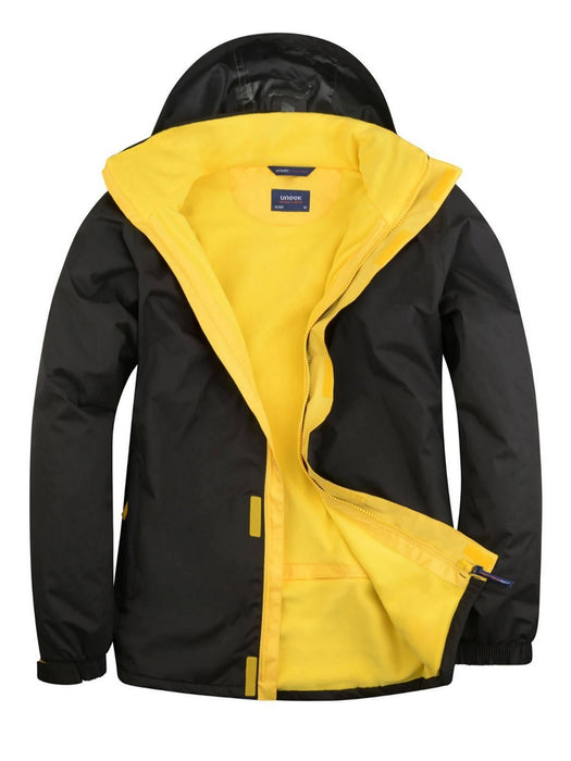 Unisex Deluxe Outdoor Jacket - Main Fabric: 100% Polyester Waterproof Coated Fabr