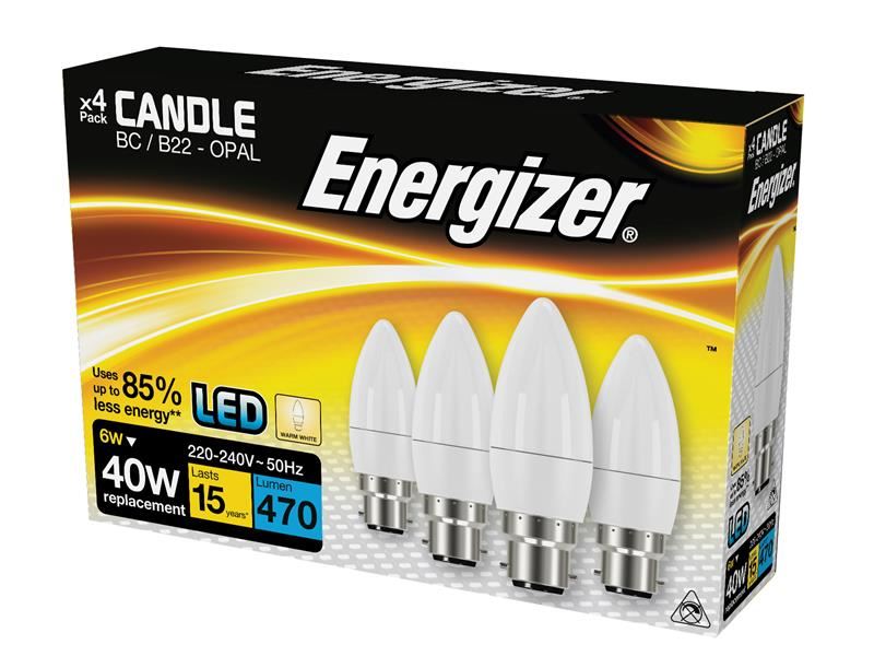 LED Opal Candle Non-Dimmable Bulb