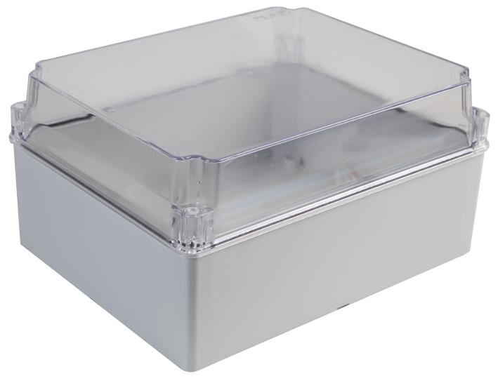 IP65 ABS Enclosure with Transparent Lid