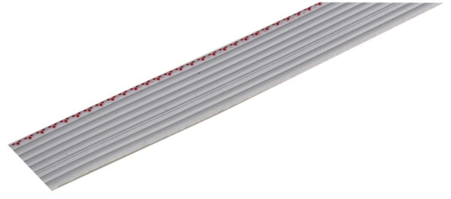 Ribbon Cable, 8 Core, 28 AWG, 30.5m, Grey