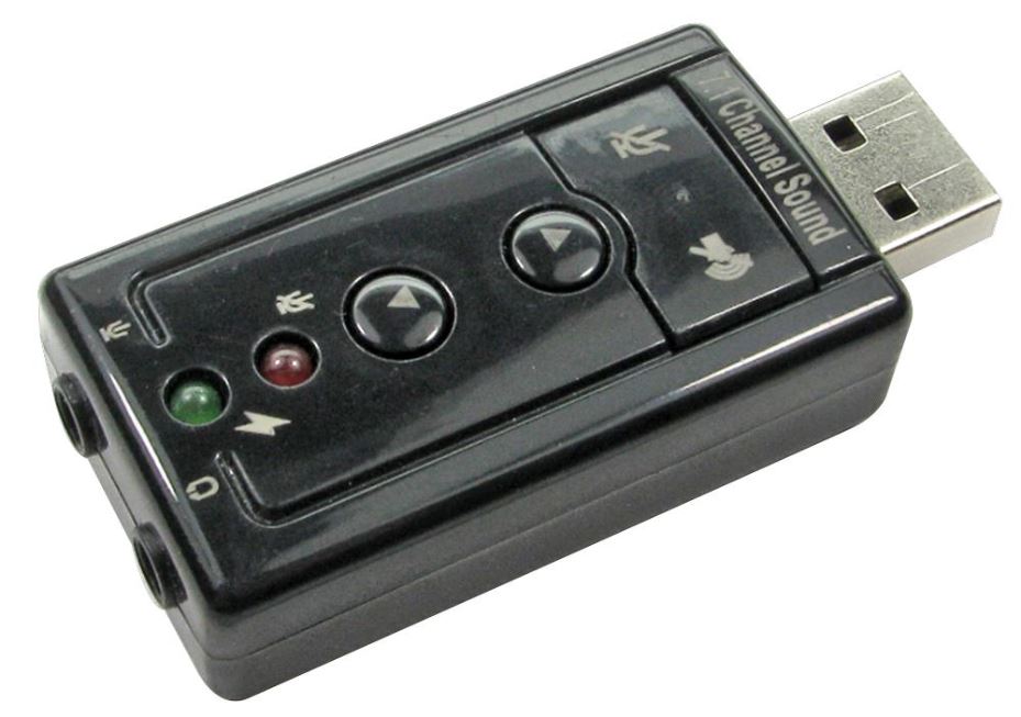 USB 3D Stereo Audio Adaptor
