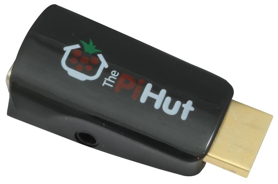 HDMI to VGA Adaptor for Raspberry Pi