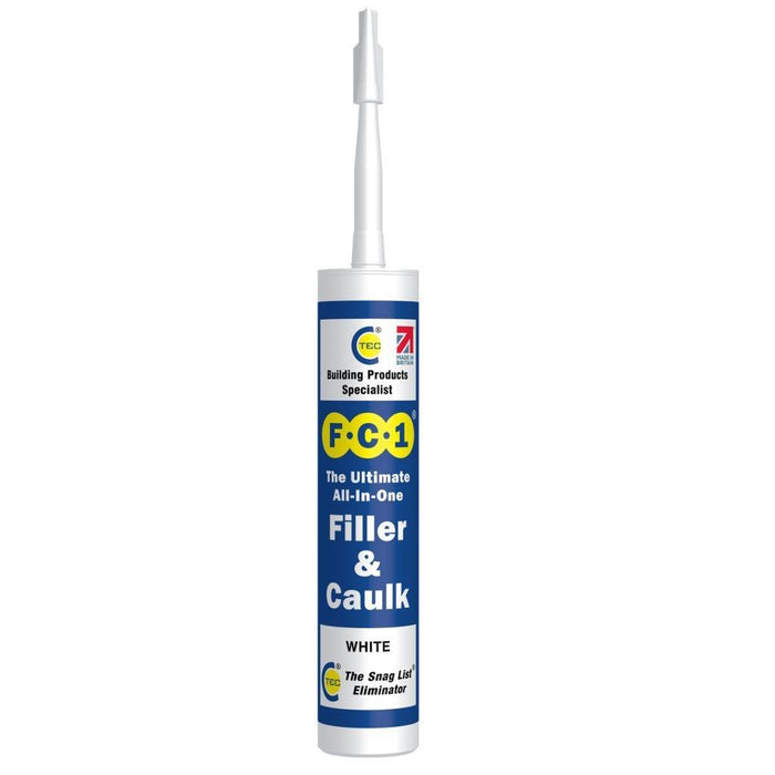 FC1 the Ultimate All in One Filler & Caulk White 310ml