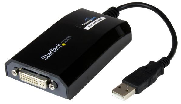 USB to DVI Adaptor - External USB Video Graphics Card for PC & MAC 1920 x 1200