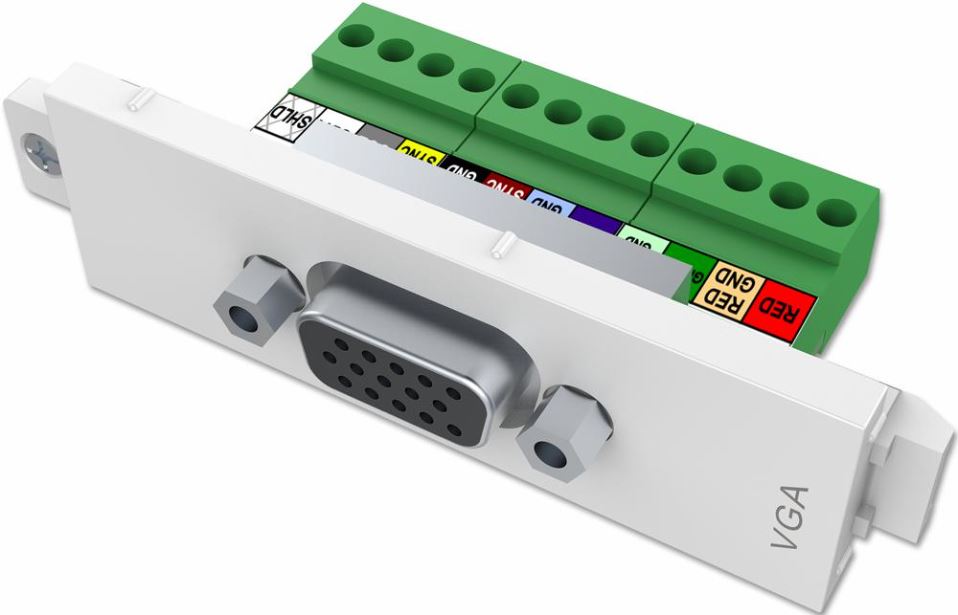 Techconnect³ VGA Female Module — StampyTools