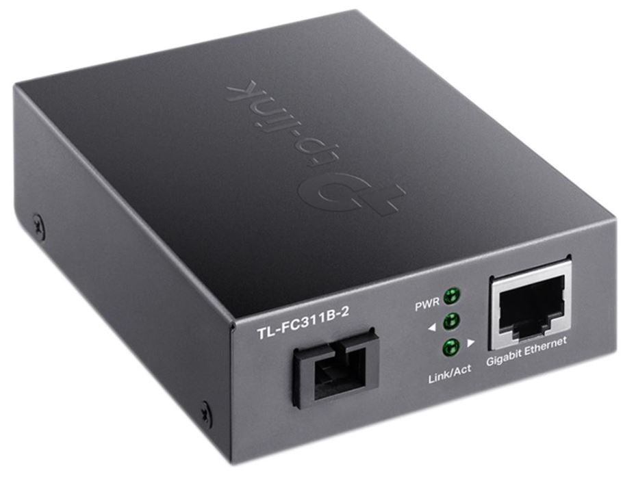 LINK Gigabit WDM Media Converter 2km RX