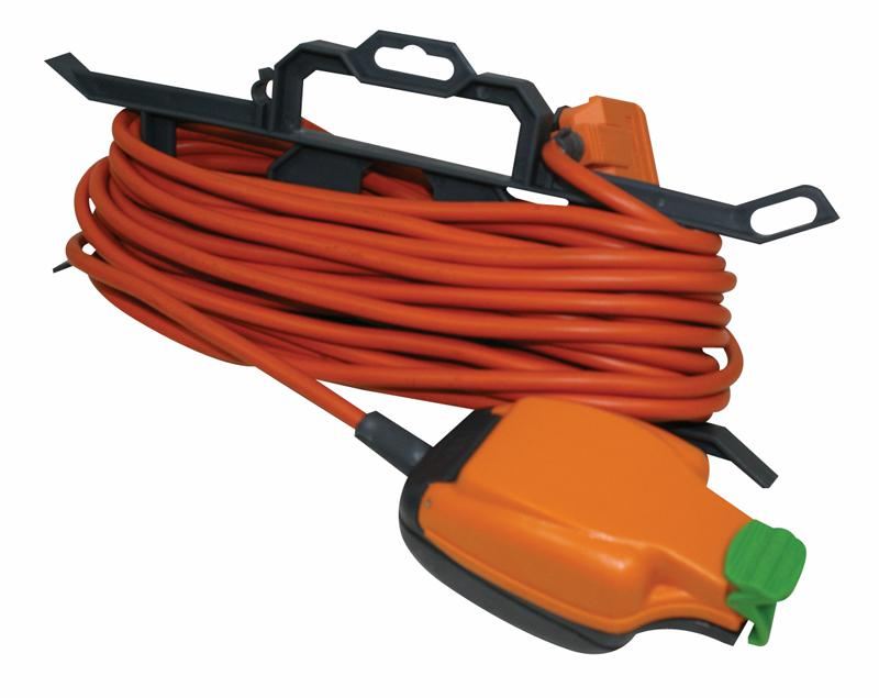 15m Outdoor Extension Lead on Cable Tidy, IP54