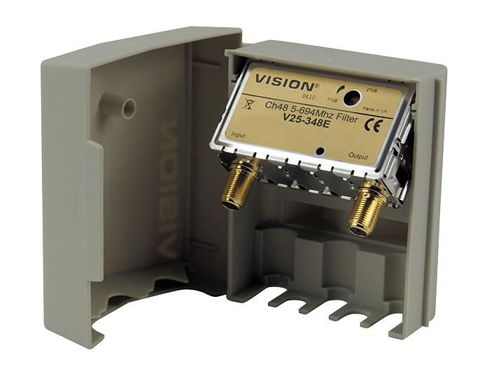 Low-Pass Filter 5-694MHz (CH48) Outdoor V25-348E