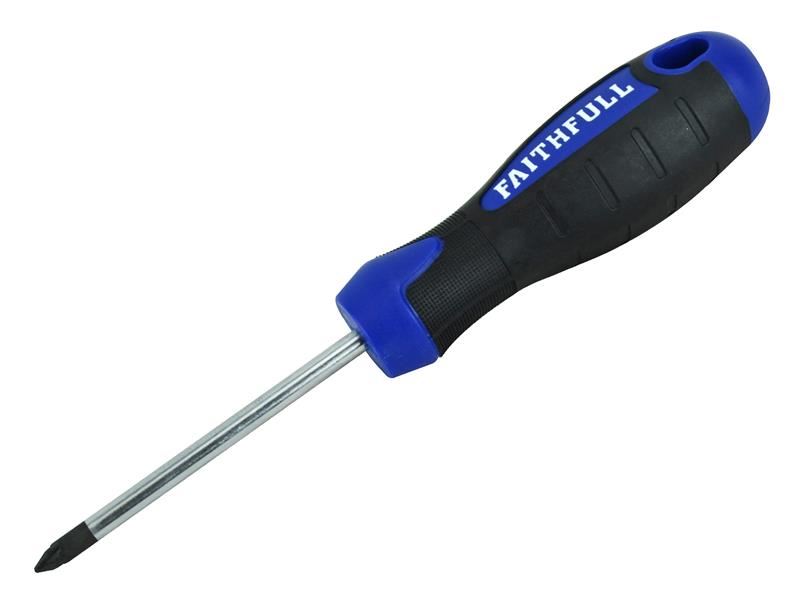 Soft Grip Screwdriver, Pozidriv