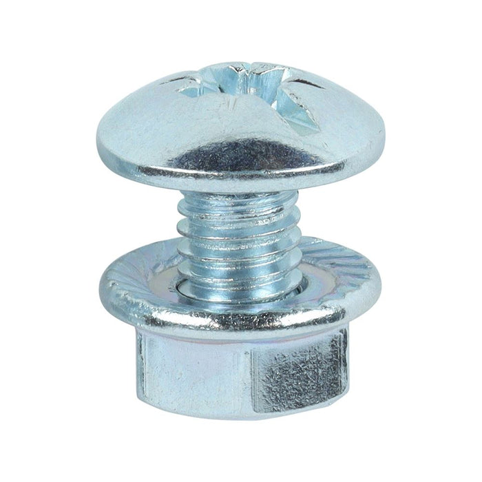 Cable Tray Bolt & Flange Nut Zinc