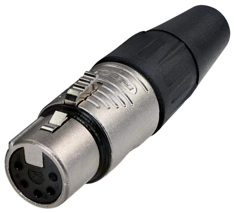 5 Pole XLR Socket, Nickel