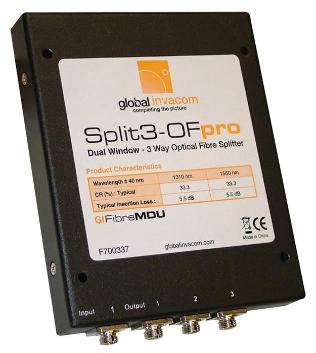 3-Way Optical Fibre Splitter