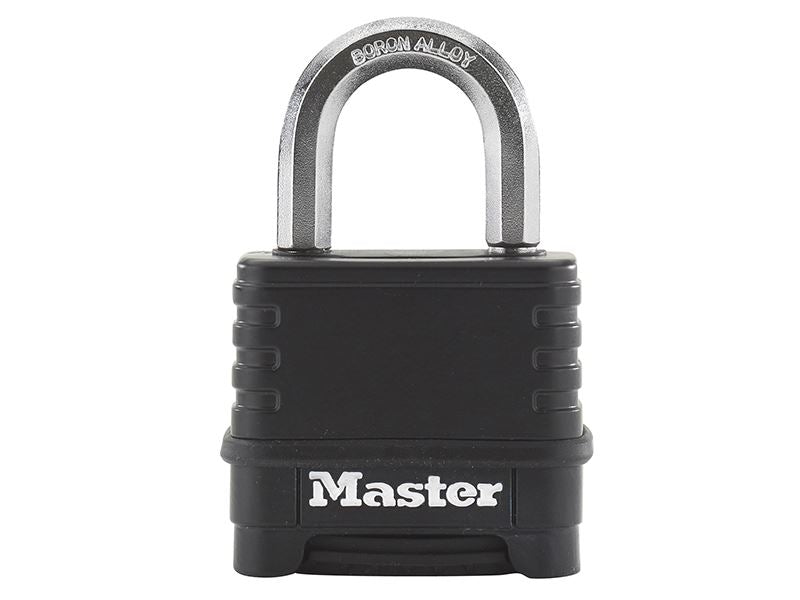 Excell™ 4-Digit Black Finish Combination 50mm Padlock