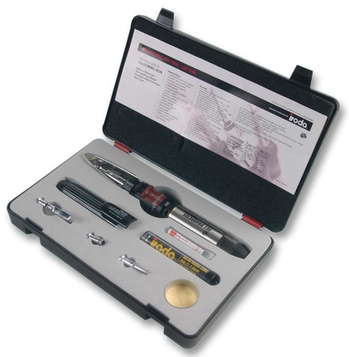 IRODA - SolderPro 120 30-125W Gas Soldering Iron Kit