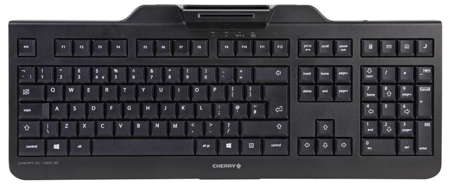 CHERRY KC 1000 SC Corded Smartcard Keyboard