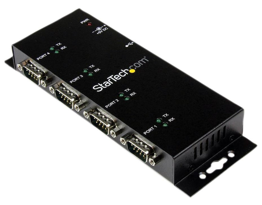 4 Port USB to DB9 RS232 Serial Adaptor Hub