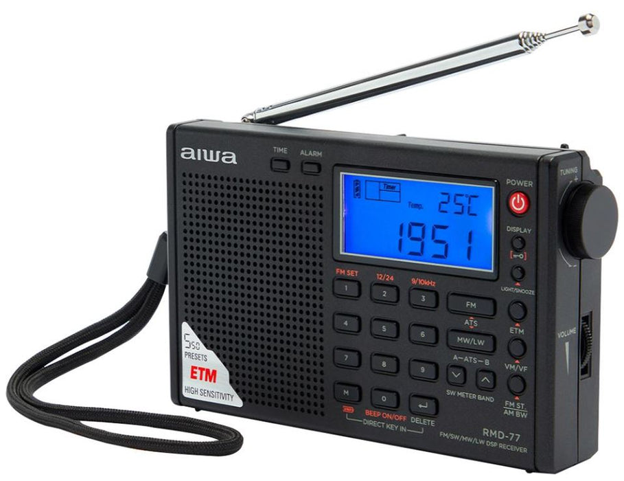 Portable Multiband Radio with AUX