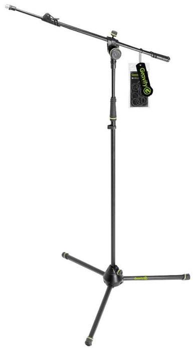 Microphone Stand with Telescopic Boom