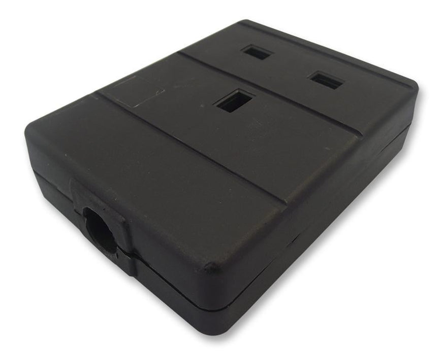 Single Extension Socket, Black