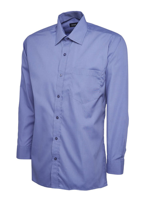 Men's Mens Poplin Full Sleeve Shirt - Long Sleeve