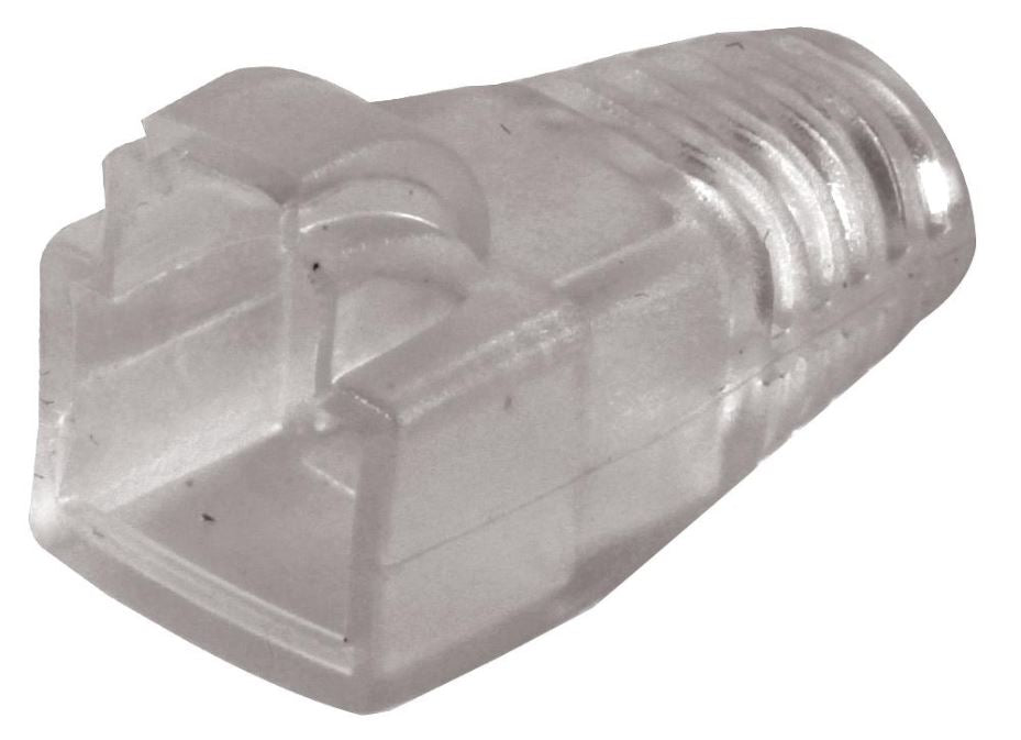 RJ45 Cat6a Strain Relief Boot, Clear