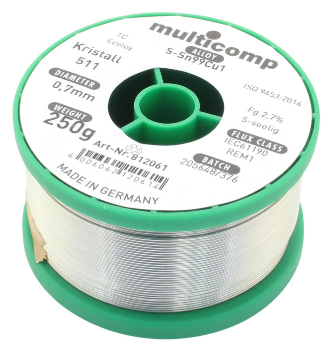 Lead Free Solder Wire 250g