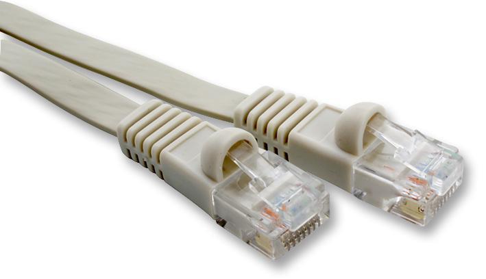 Flat Cat6 UTP Ethernet Patch Lead 10m